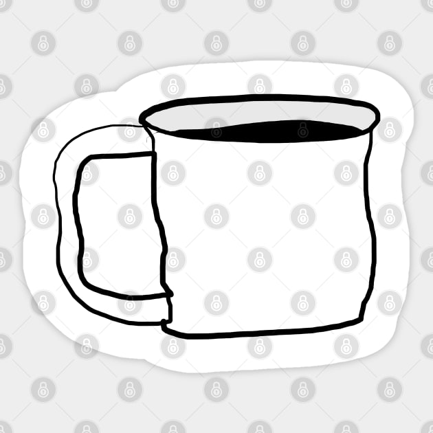 mug Sticker by Nomich